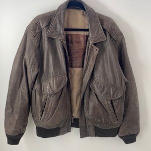 Mirage Classics Large Brown Leather Jacket